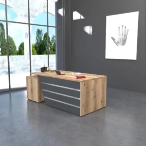 שולחן מנהל כולל שלוחה OSLO